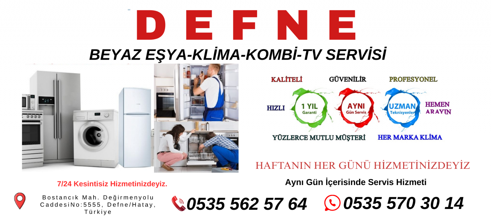 Defne Beyaz Eşya Servisi